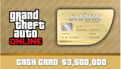 Grand Theft Auto Online: Whale Shark Cash Card Rockstar