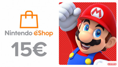 Nintendo eShop Card 15€ Nintendo Eshop