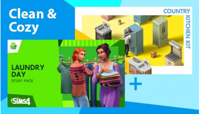 The Sims 4 Clean & Cozy Origin