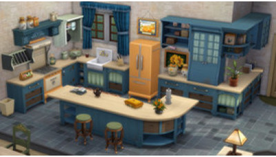 The Sims 4 Clean & Cozy Origin